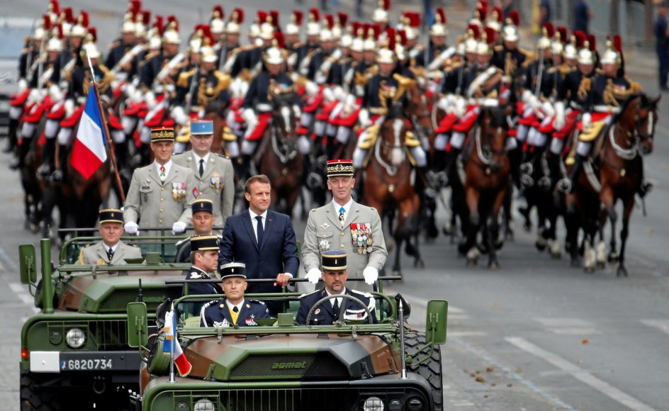 "Den franske hær og Operation Barkhane har forhindret oprettelsen af et kalifat og en organiseret terrorstat i Mali,” sagde præsident Emmanuel Macron i sin tale efter militærparaden på Champs Elysées i Paris på Bastilledagen den 14. juli.