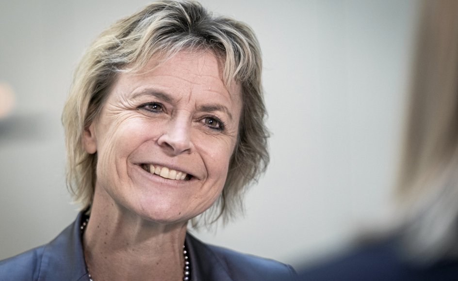 Direktør Lykke Friis glæder sig altid som et lille barn til sommerferien, for da er der tid til at læse andet end biografier og fagbøger.