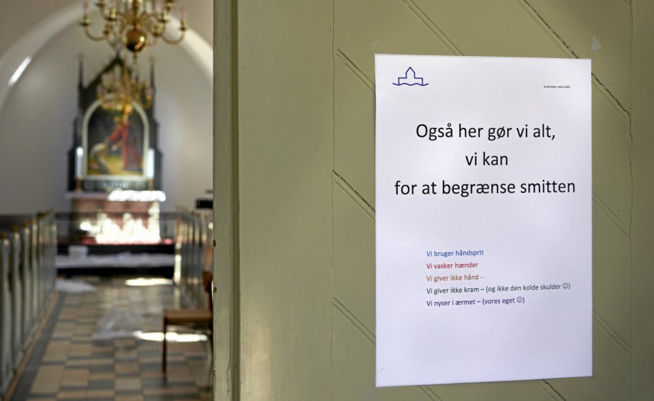 At sætte spørgsmålstegn ved coronarestriktionerne i folkekirken er ikke udtryk for ”krænkelsesparathed”, skriver sognepræst Maria Louise Odgaard Møller.