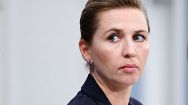 Statsminister Mette Frederiksen (S) under pressemødet om reformudspillet "Danmark kan mere 1" i Spejlsalen i Statsministeriet tirsdag den 7. september 2021.