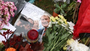 Det britiske parlamentsmedlem David Amess blev myrdet i fredags.