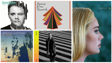 Blandt de nye udgivelser finder man Adele, der for nylig har udgivet det længe ventede album 30.