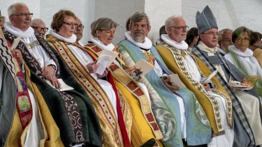 Det er 10 biskopper i Danmark og en i Grønland, men hvem er den fremmeste? Foto - Rasmussen Per/Ritzau Scanpix