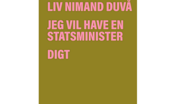 Digter Liv Nimand Duvå vil have en statsminister med ar og kørestol. Værket er væsentligt, men mangler slagkraft